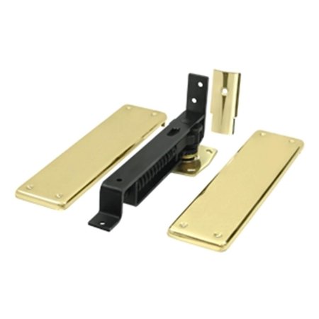 PATIOPLUS Double Action Spring Door Hinge - Polished Brass PA2666979